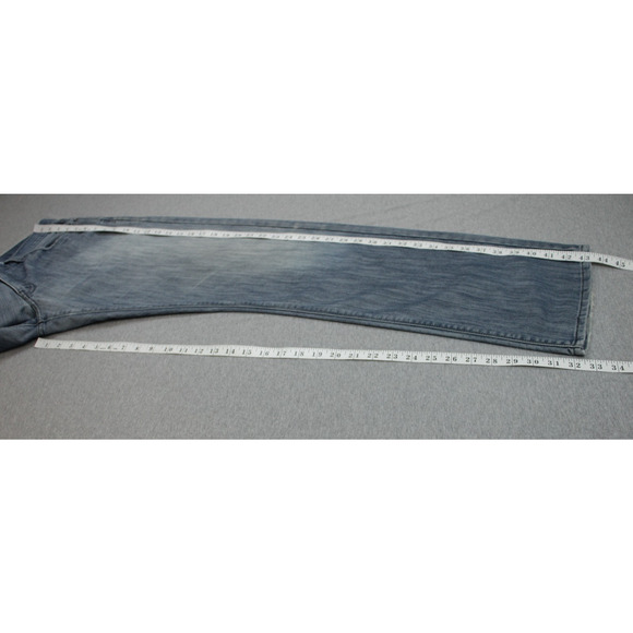 Levis Denizen Jeans Mens 36 x 32 Blue 218 Slim Straight Cotton Blend - Picture 7 of 7